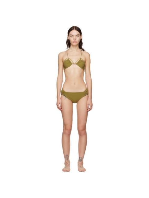 NENSI DOJAKA SSENSE Exclusive Khaki Bikini