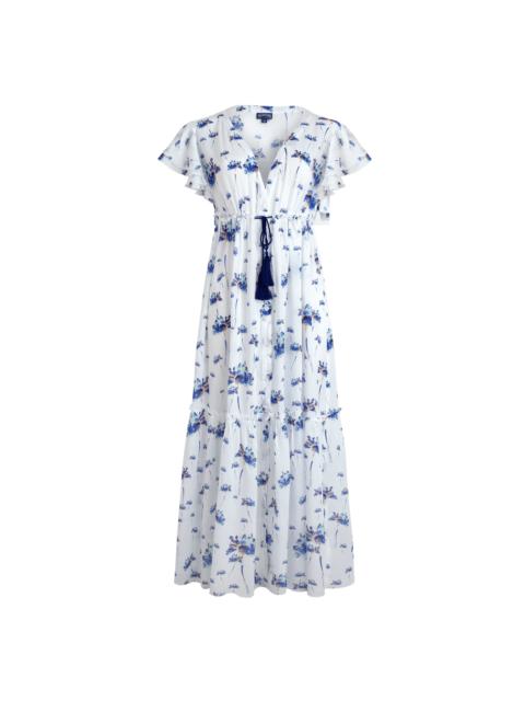 Vilebrequin Women Long Viscose Dress Herbier