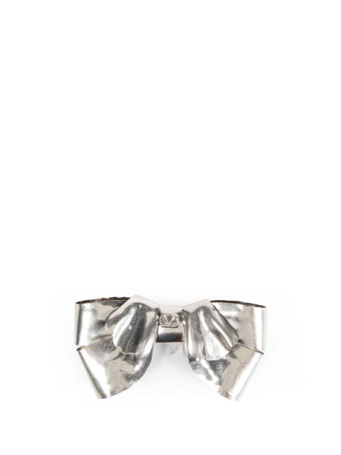 Valentino Trop Chou Metal Bow Brooch