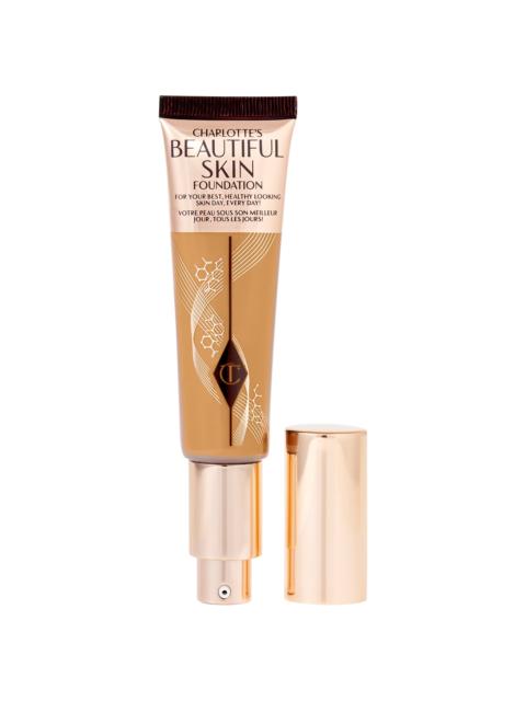 Charlotte Tilbury Beautiful Skin Medium Coverage Liquid Foundation with Hyaluronic Acid