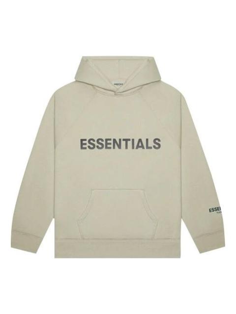 Fear of God Essentials FW20 Logo Hoodie 'Moss' 192250500206245