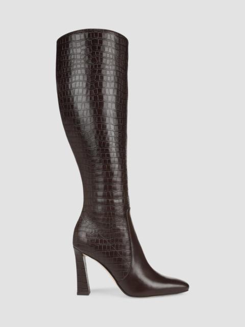 Favorite Daughter Women's Hadley 95MM Leather Knee-High Boots - Coffee Bean