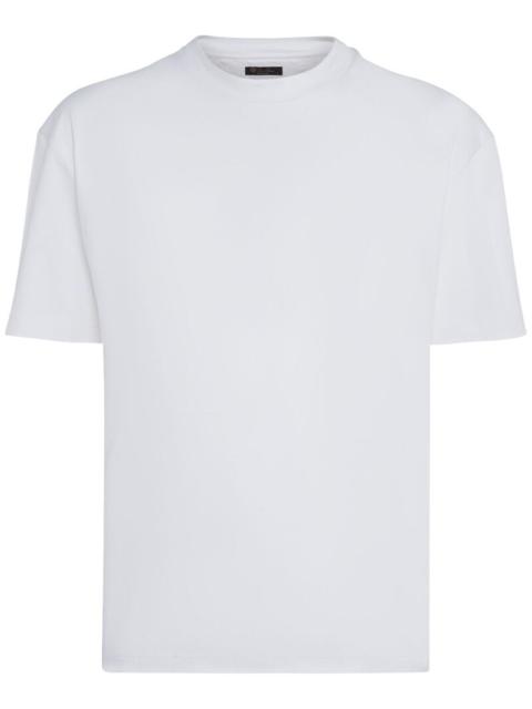 Cotton jersey crewneck t-shirt