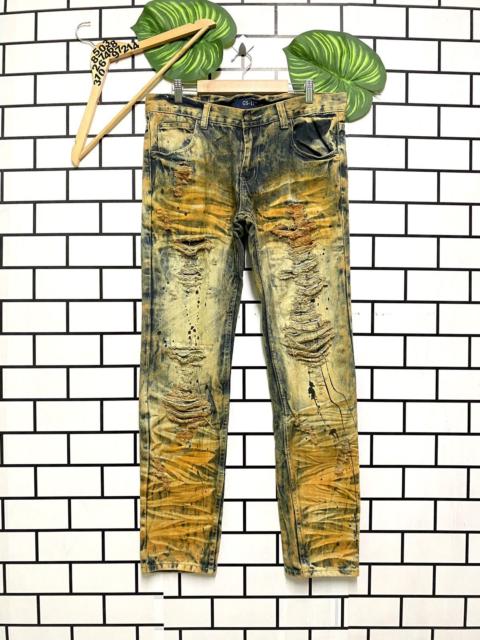 기타 브랜드 Designer - Rusty🔥GS-115 Distressed Splash Painter Denim