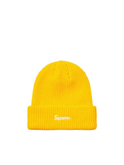 Supreme loose-gauge beanie hat