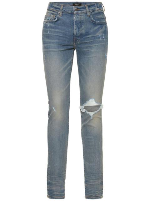 AMIRI 15CM BROKEN TAPERED DENIM JEANS