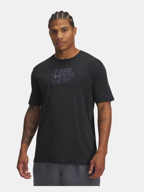 Under Armour Men's UA Stacked PTH Logo Short Sleeve