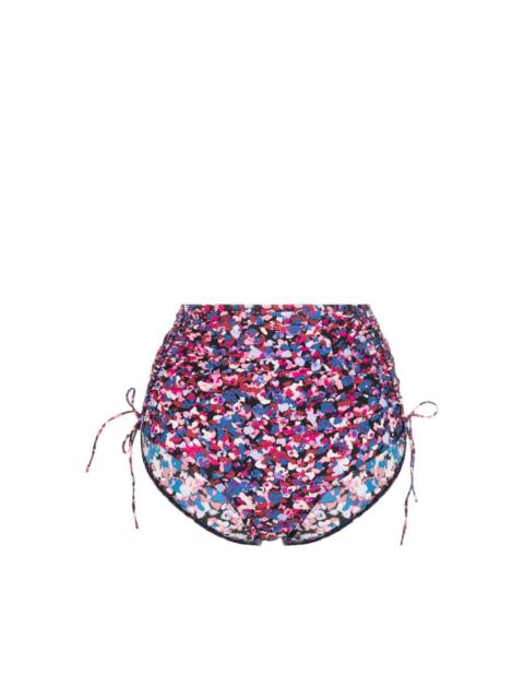 Isabel Marant abstract-print bikini bottoms