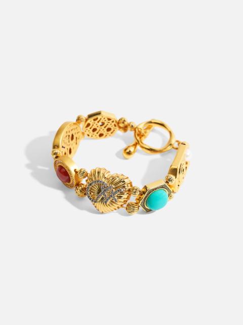 CAMILLA MY CAMEO ROMEO STATEMENT BRACELET GOLD