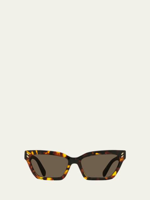 Stella McCartney Stella Acetate Cat-Eye Sunglasses