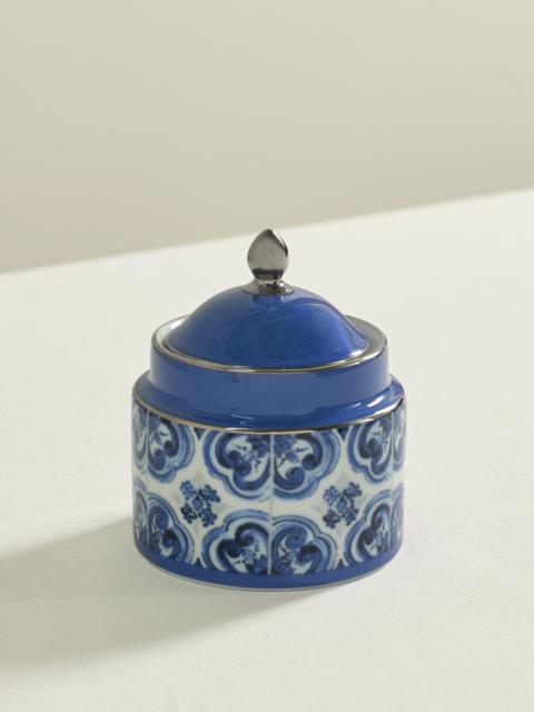 Dolce & Gabbana Printed Porcelain Sugar Bowl