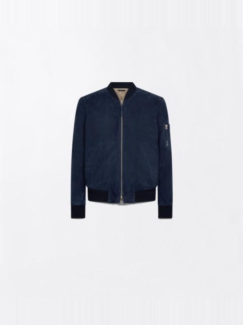 TOM FORD FINE SUEDE BOMBER