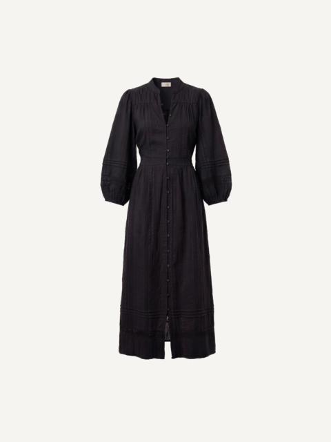 Cleobella MAUDE MIDI DRESS | BLACK