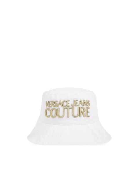 VERSACE JEANS COUTURE logo-embroidered bucket hat