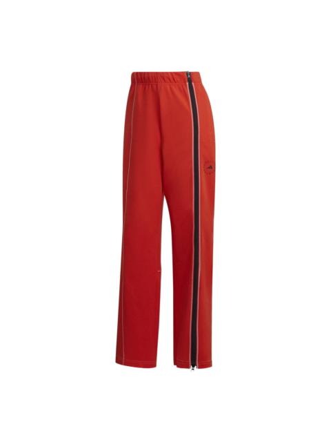 adidas (WMNS) adidas By Stella McCartney Bootcut Pants 'Red' H59285