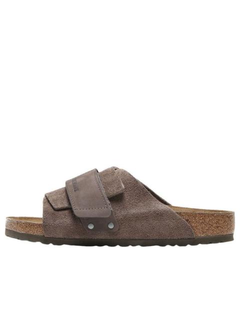 BIRKENSTOCK Birkenstock Kyoto Nubuck-Suede 'Concrete Gray' 1029137