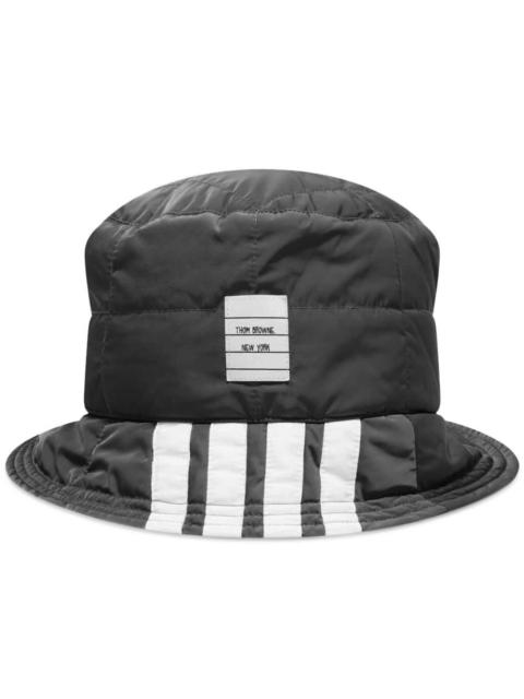 Thom Browne Thom Browne Quilted 4-Bar Bucket Hat