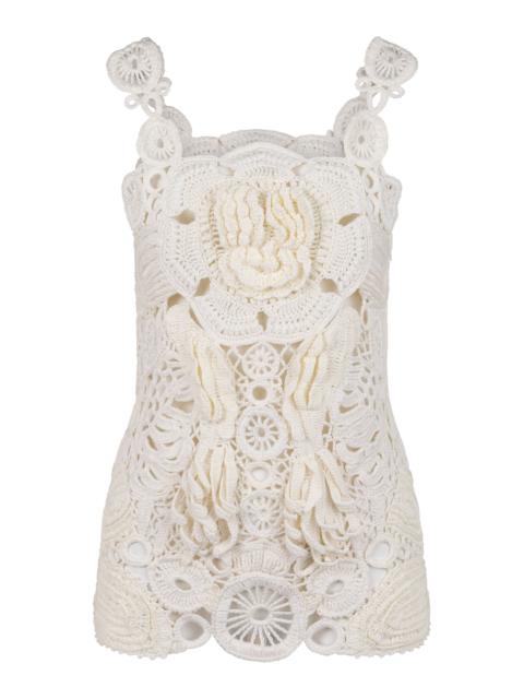 HEIRLOME Roselia Silk Top ivory