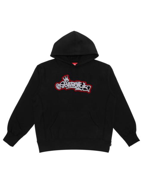 Supreme Handstyle Hooded Sweatshirt 'Black'