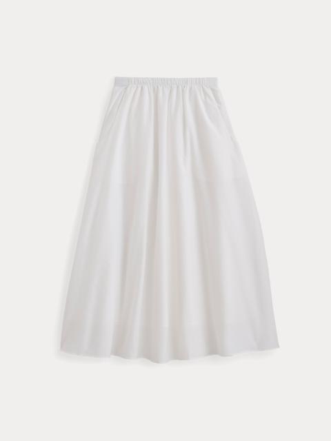 EVERLANE PULL-ON MAXI SKIRT IN COTTON SILK