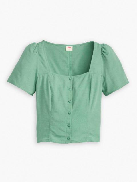 PASCALE SHORT SLEEVE BLOUSE