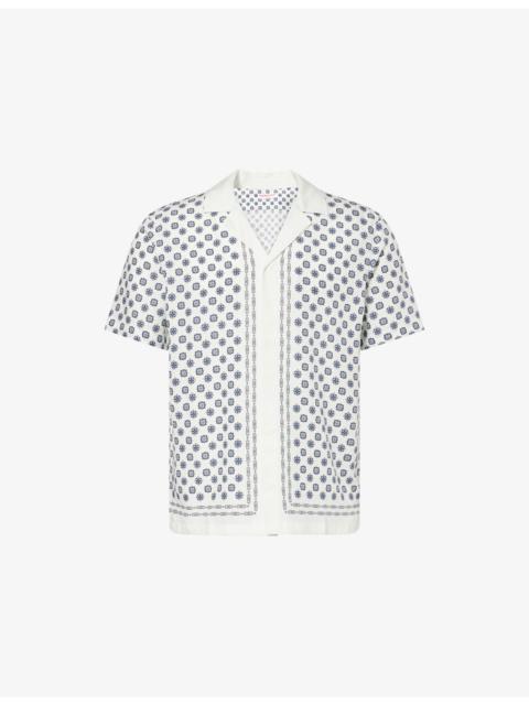 ORLEBAR BROWN Maitan Luminis Printed Woven Shirt