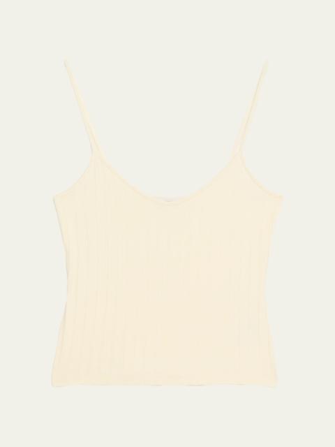 Vince Ribbed V-Neck Cami