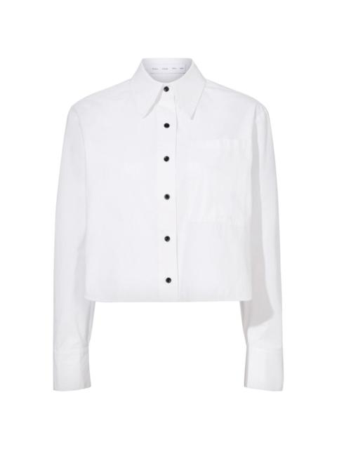 Alma button-up cotton shirt