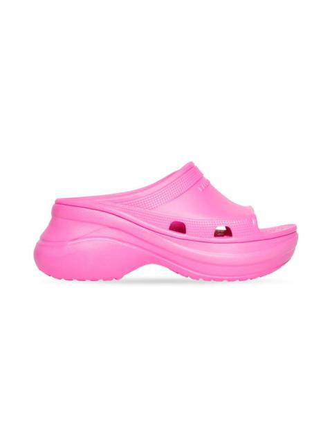 BALENCIAGA Women's Pool Crocs™ Slide Sandal in Pink