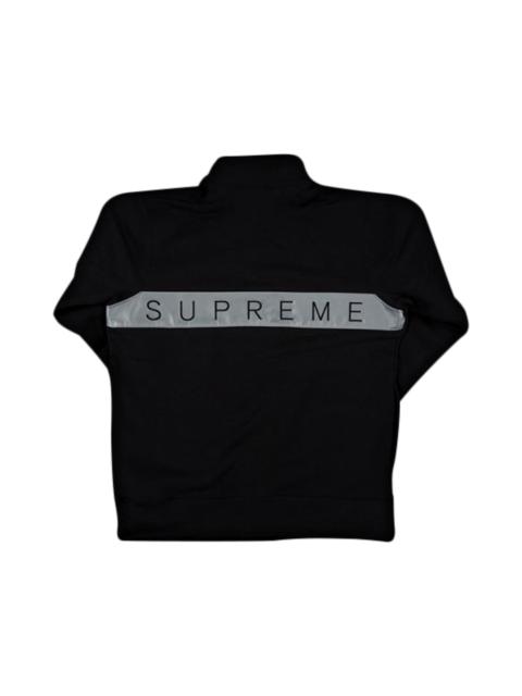 Supreme 2-Tone 3M Reflective Half Zip Sweat 'Black'