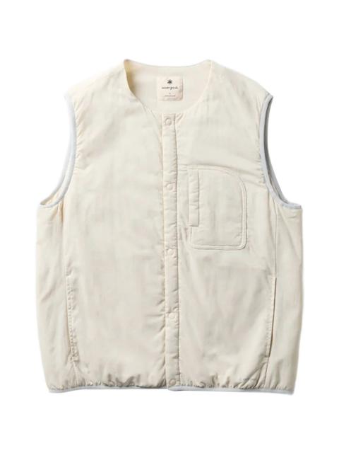 snow peak chest-pocket gilet