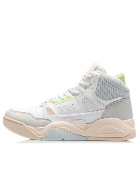 (WMNS) Li-Ning Basketball Shoes 'White Light Blue' AGBR084-1