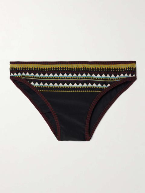 La DoubleJ Printed bikini briefs