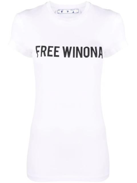 Off-White Free Winona printed T-shirt