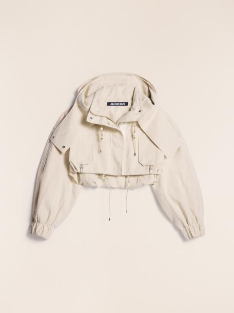 JACQUEMUS La parka Raphia