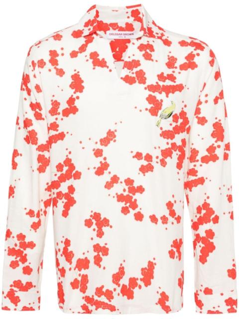 ORLEBAR BROWN Ridley Plum Blossom shirt