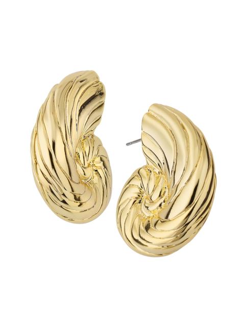 LELE SADOUGHI Women's Nautilus 14K-Gold-Plated Stud Earrings - Gold