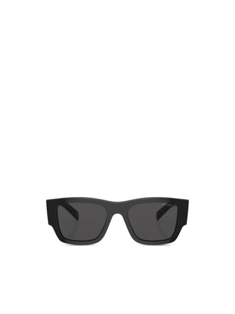 Prada PR 10ZSF logo-plaque geometric-frame sunglasses