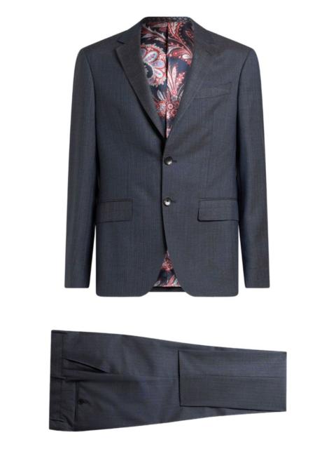 Etro pinstripe suit