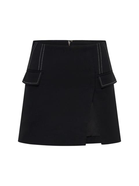 Dion Lee Frame high-waist miniskirt