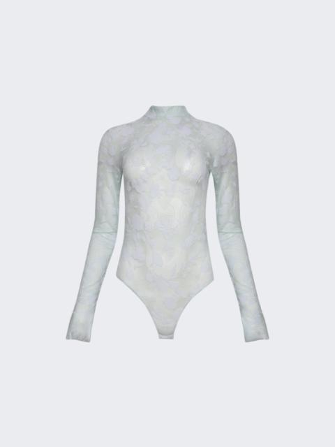 Givenchy Floral Tulle Bodysuit White