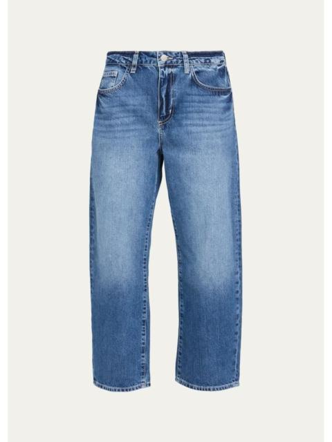 L'AGENCE Mallis Cropped Straight Jeans