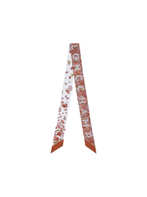 Longchamp Frise Fleurie scarf