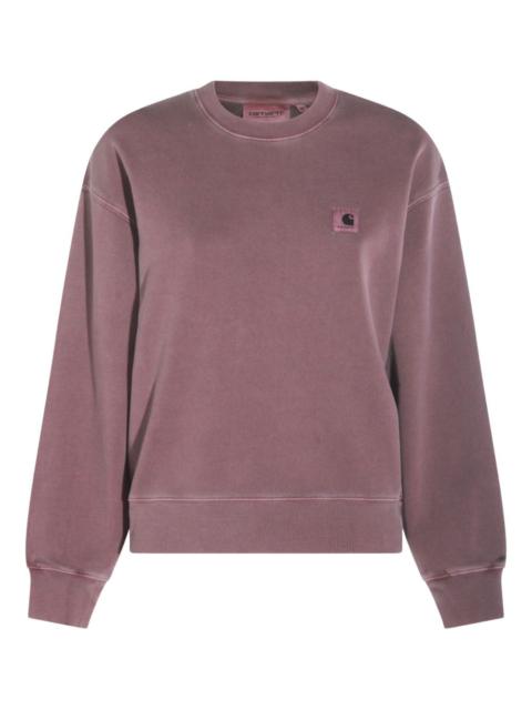Carhartt logo-patch crew-neck sweatshirt