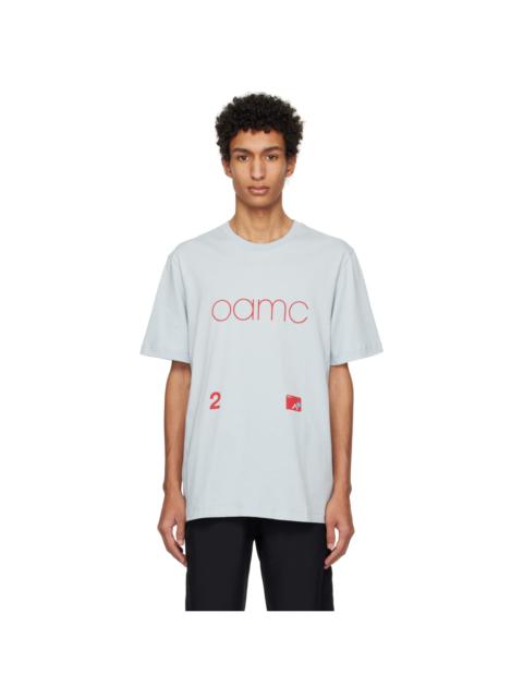 OAMC Blue Printed T-Shirt