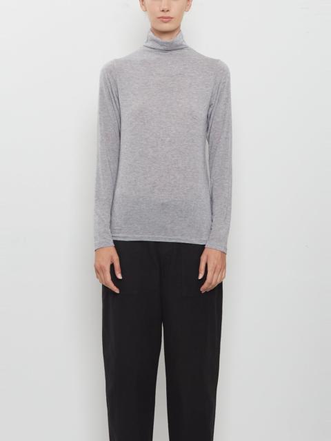 pas de calais Lyocell Cashmere Jersey Turtleneck Pullover