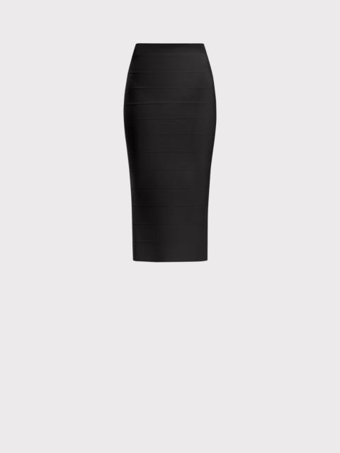 HERVE LEGER ICON BANDAGE PENCIL SKIRT