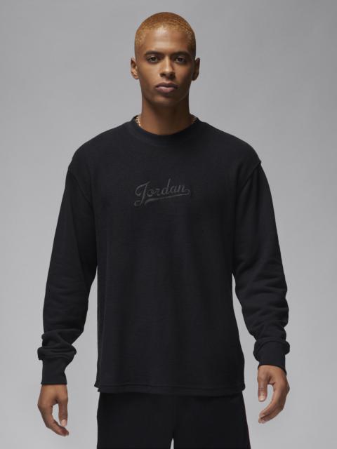 Jordan Men's Jordan Flight MVP Long-Sleeve Fleece Top