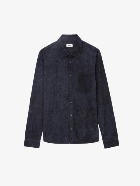 Zadig & Voltaire Serge Suede Shirt