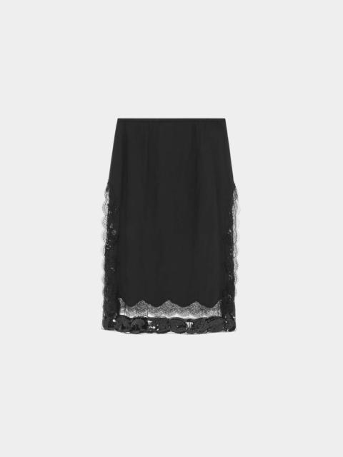 16ARLINGTON TIRSO MIDI SKIRT IN SATIN